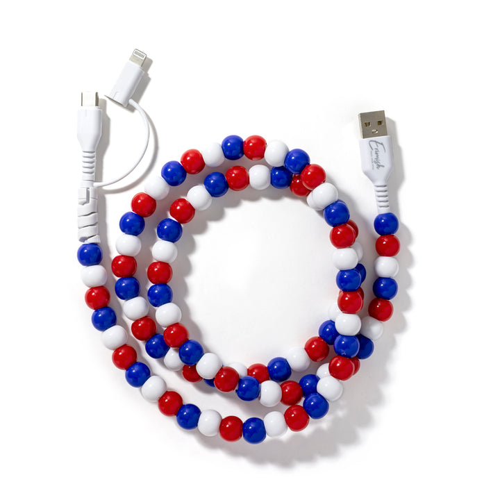 Beaded Phone Charger Seneca - Erimish
