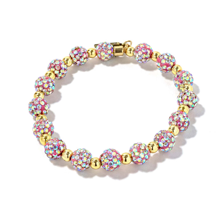 Shamballa Bracelet Pink