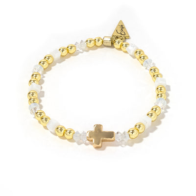 Signature Cross Bracelet Gold