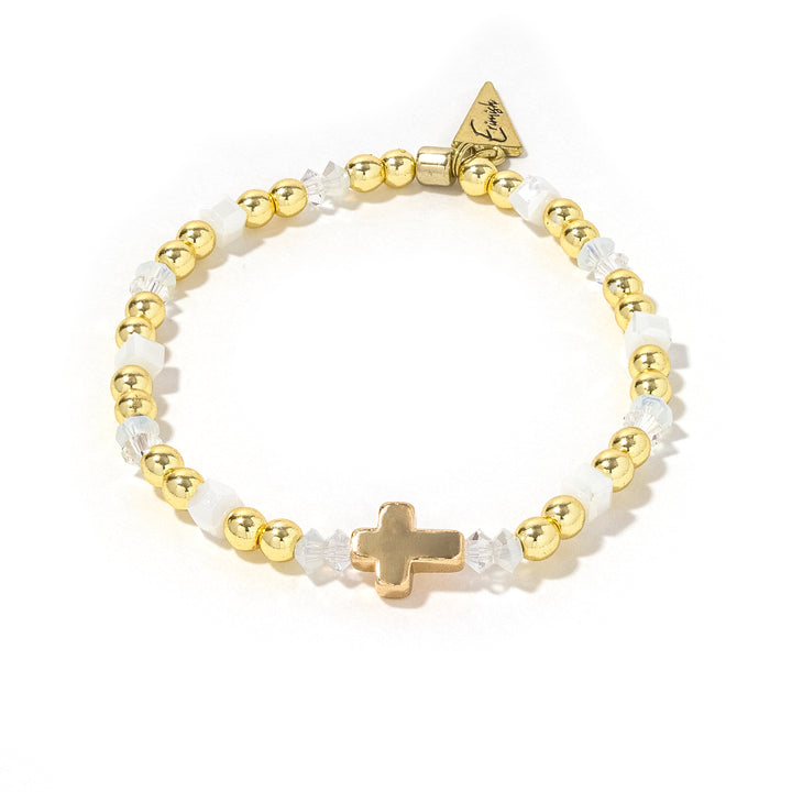 Signature Cross Bracelet Gold