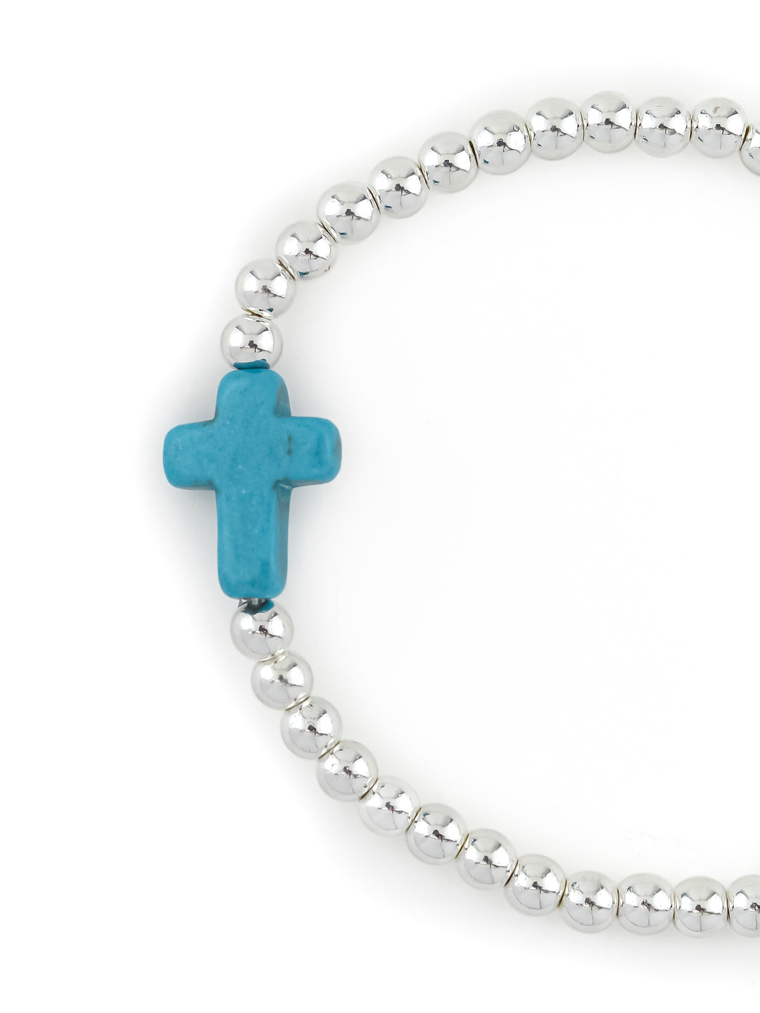 Cross Bracelet Turquoise