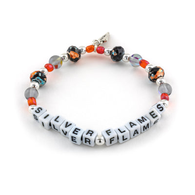 Silver Flames Bracelet