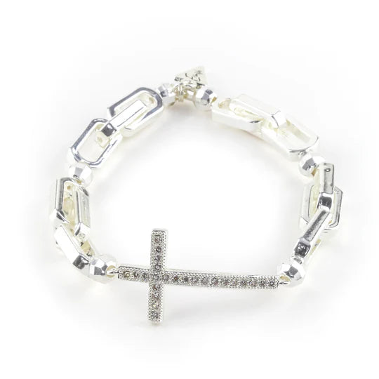 Cross Chain Bracelet - Erimish