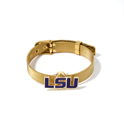 Louisiana State University Slider Bracelet