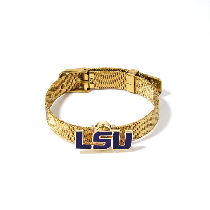 Louisiana State University Slider Bracelet