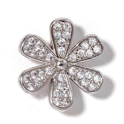 Slider Flower Silver