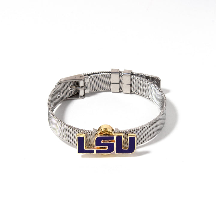 Louisiana State University Slider Bracelet