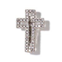Cross Silver slider emblem