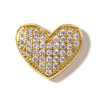Heart gold slider emblem