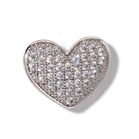 Heart Silver slider emblem