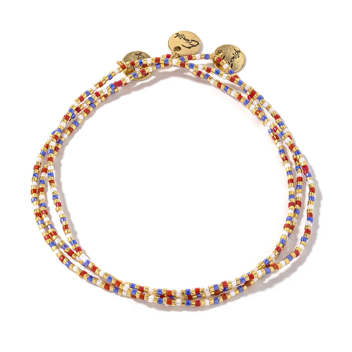 Snap Crackle Pop Anklet Stack