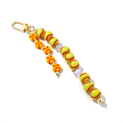 Bag Charm Softball