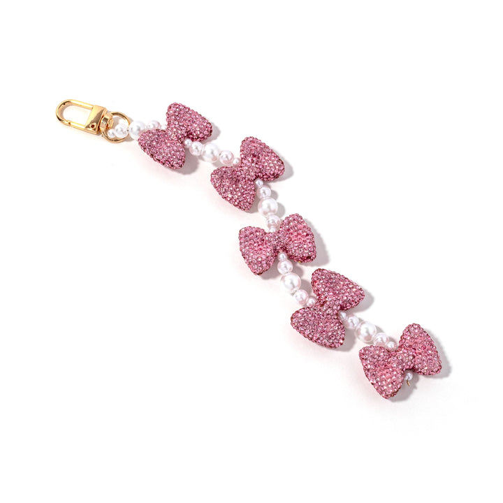 Sparkle Bow Bag Charm