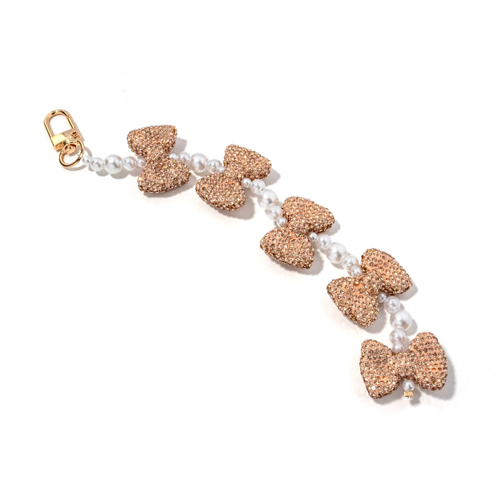 Sparkle Bow Bag Charm