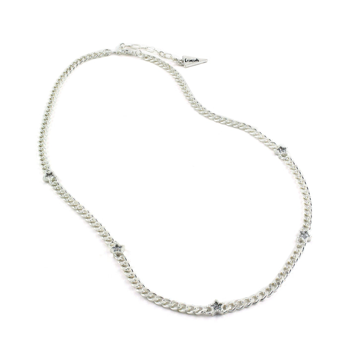 Sparkler Necklace Silver