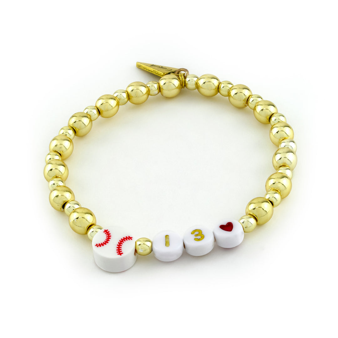 Sporty Custom Number Bracelet - Erimish