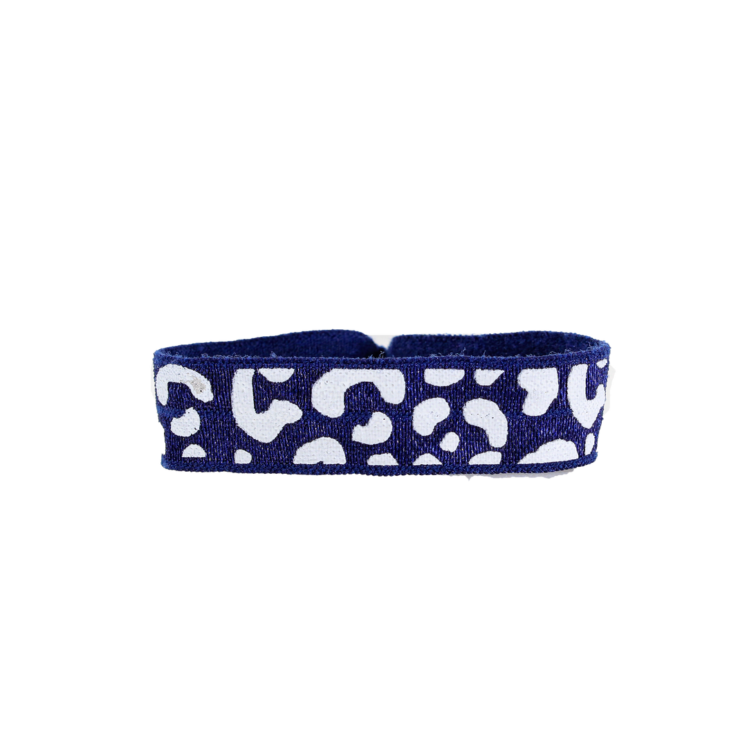 Hair Ties Navy/White