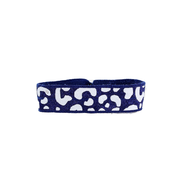 Hair Ties Navy/White