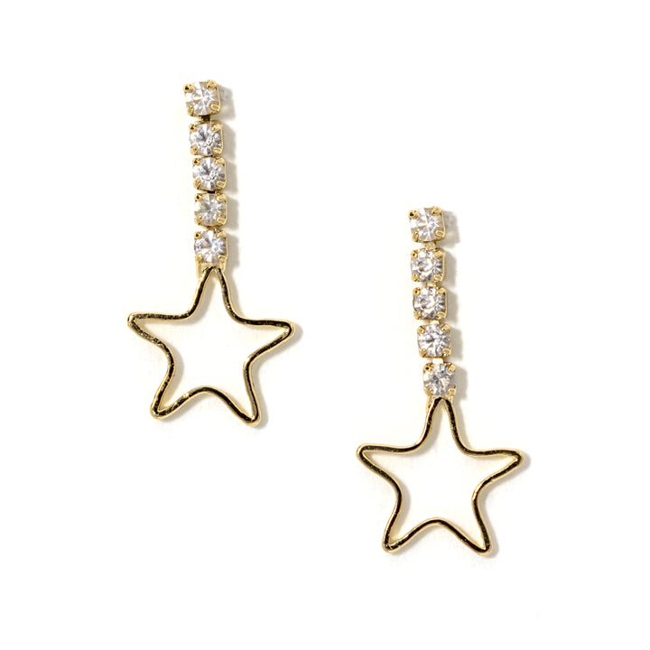 Star Drop Earrings