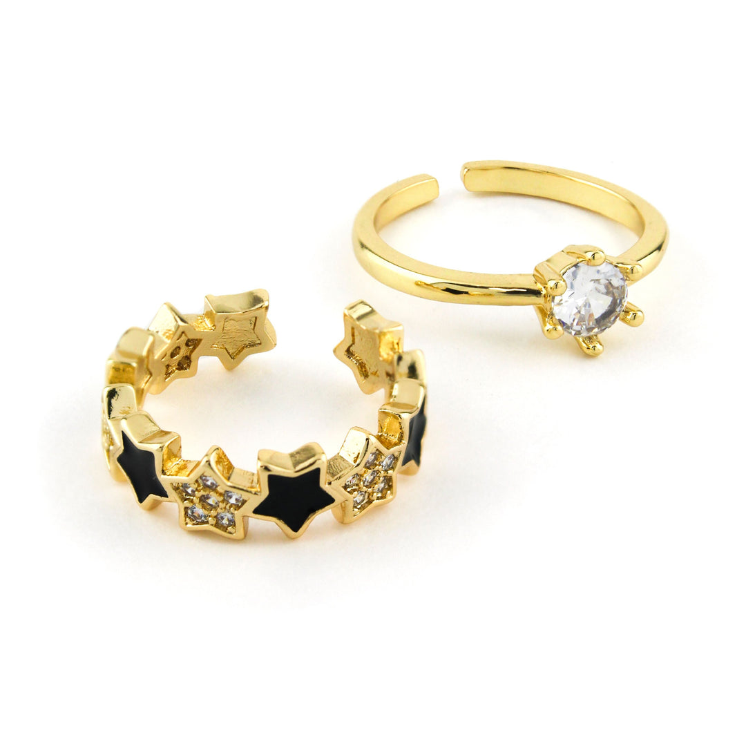 Starry Ring Black - Erimish