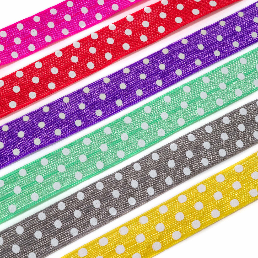 Polka Dot Stretch Slider Bracelet