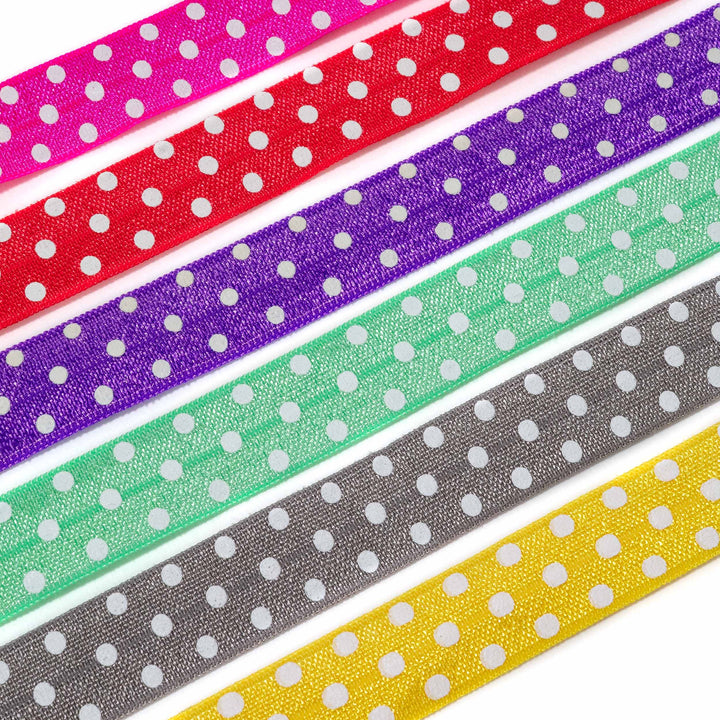 Polka Dot Stretch Slider Bracelet