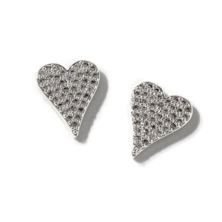 Heart Stud Earrings