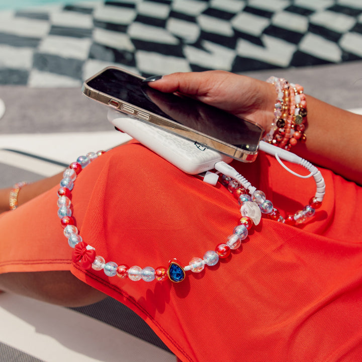 Beaded Phone Charger Taffy USA