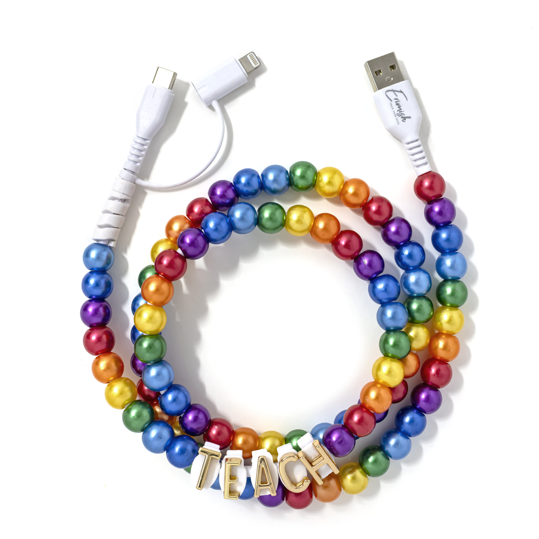 Beaded Phone Charger Teach - Erimish