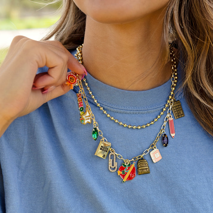 Teacher Charm Necklace - Erimish