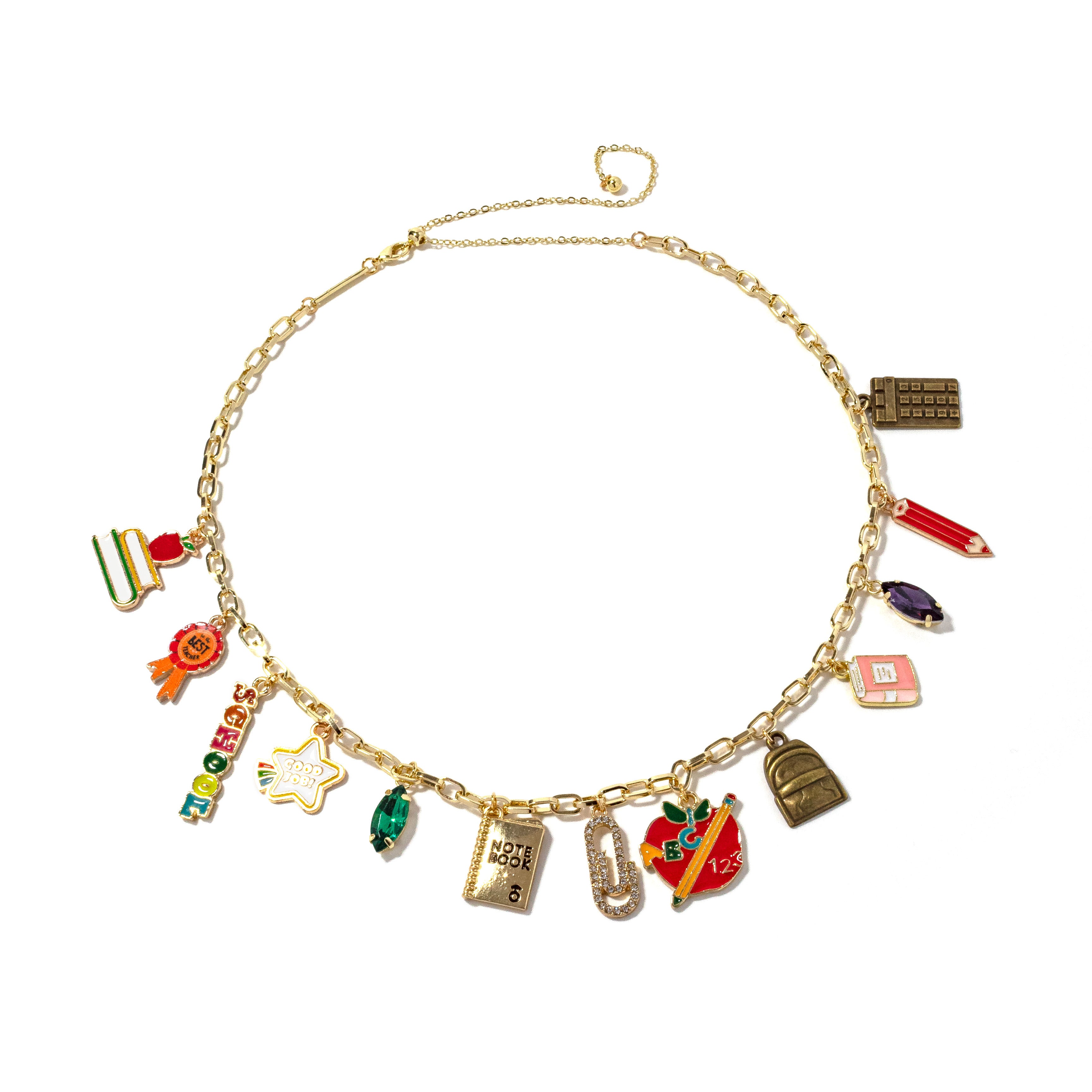 Teacher Charm Necklace – Erimish