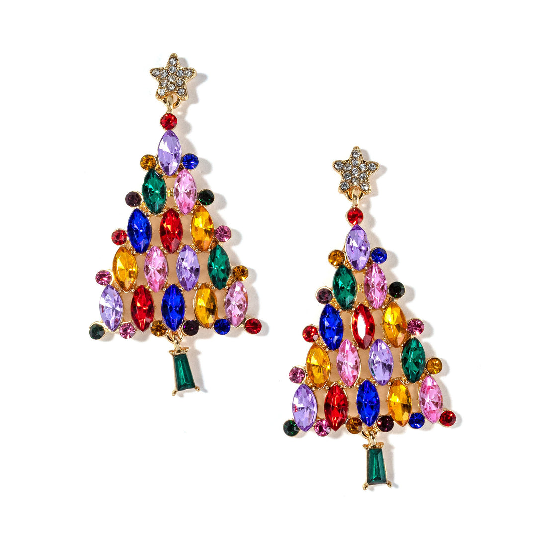 Tinsel Tree Earrings