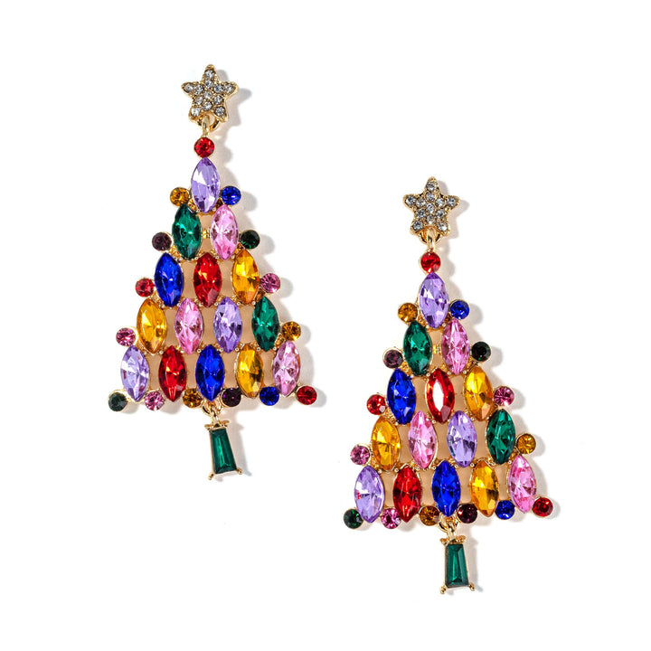 Tinsel Tree Earrings