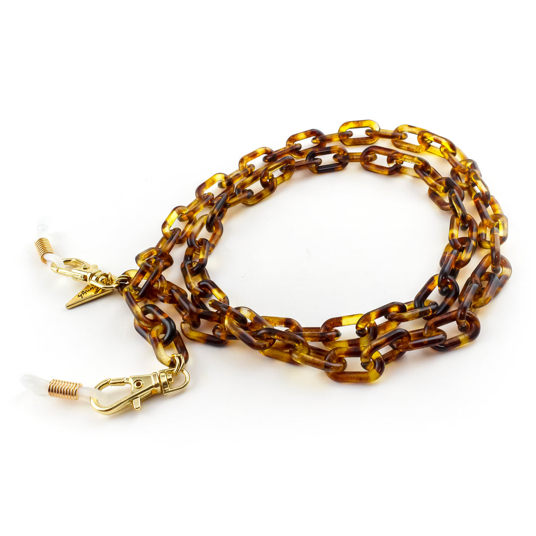 Link Sunglass Chain Tortoise - Erimish