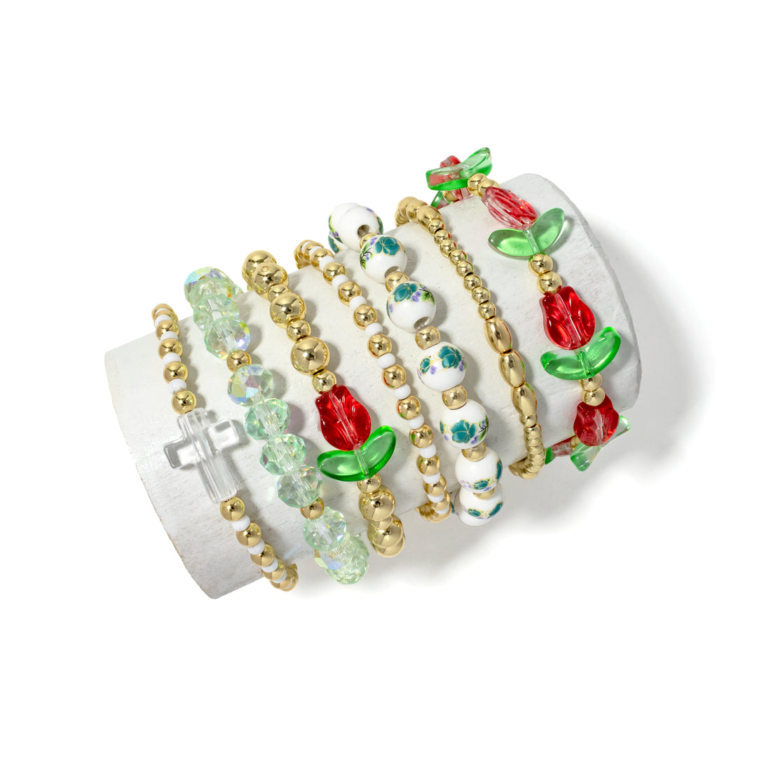 Tulip Bracelet Stack