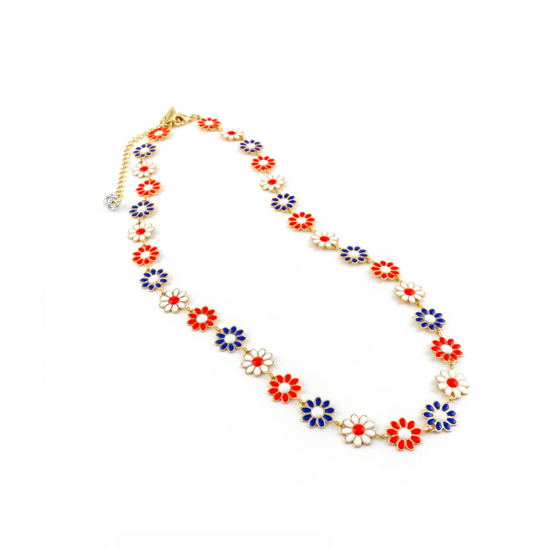 USA Daisy Necklace