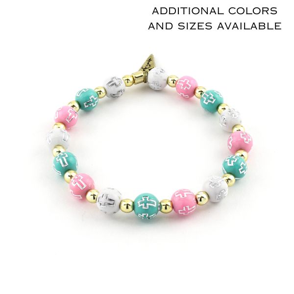 Cross Staple Bracelet