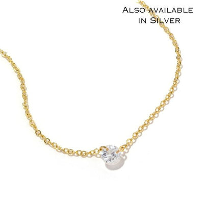 Diamond Drop Necklace