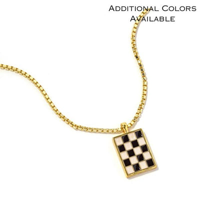 Hopscotch Necklace