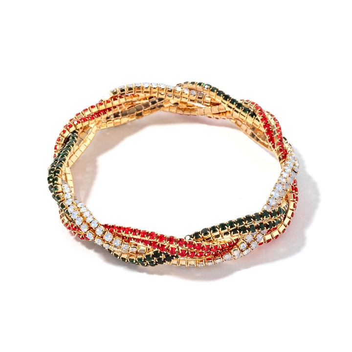 Very Merry Twisted Bracelet