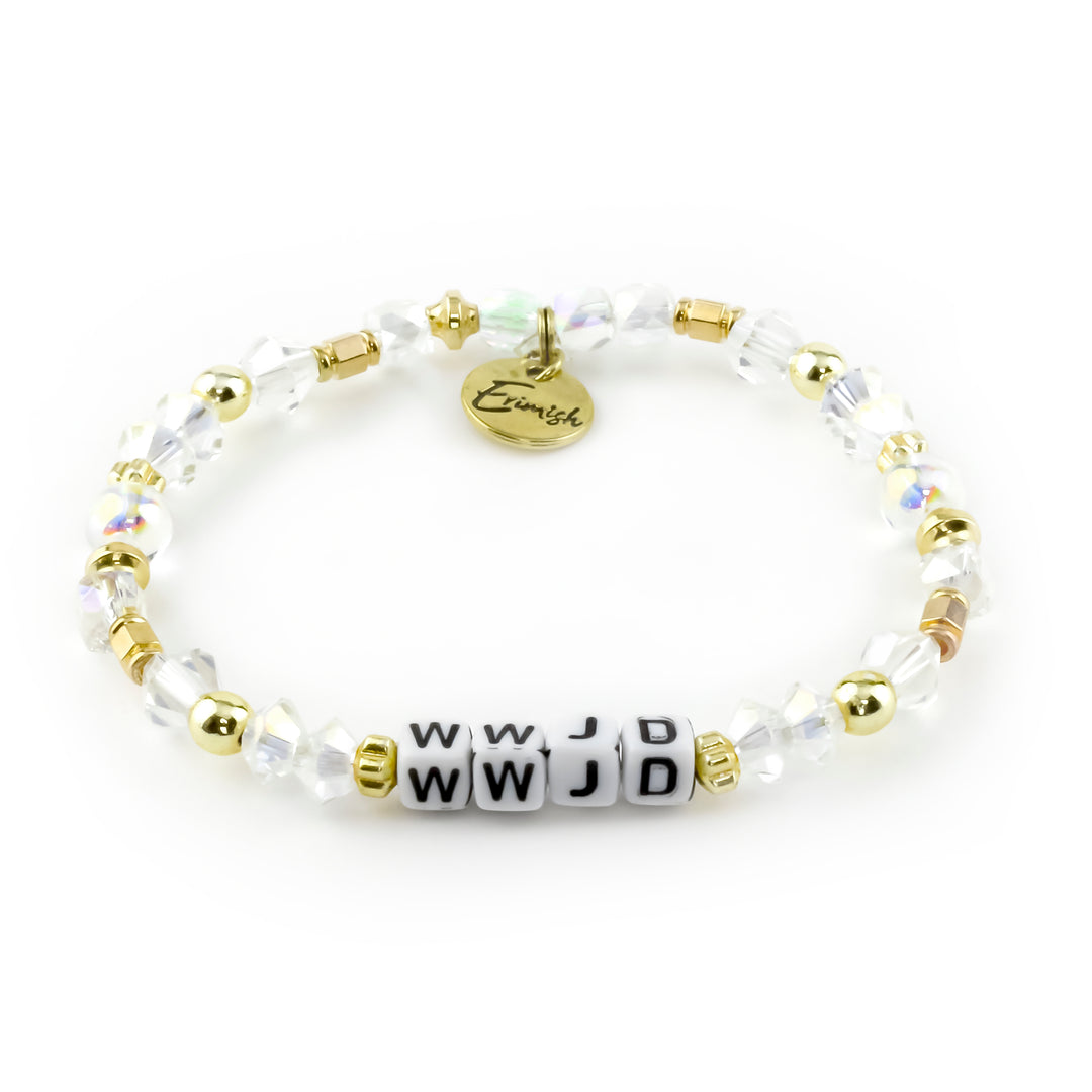 WWJD Bracelet Crystal