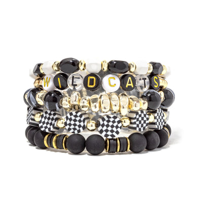 Wildcats Bracelet Stack