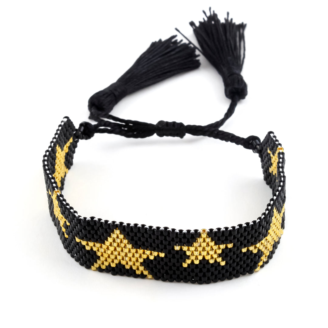 Beaded Star Cuff Will - Erimish