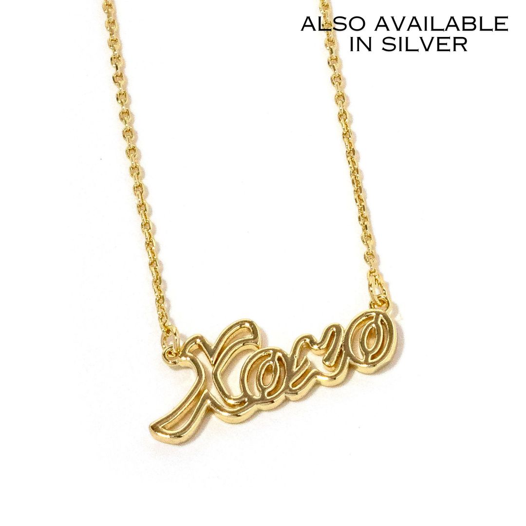 XOXO Necklace