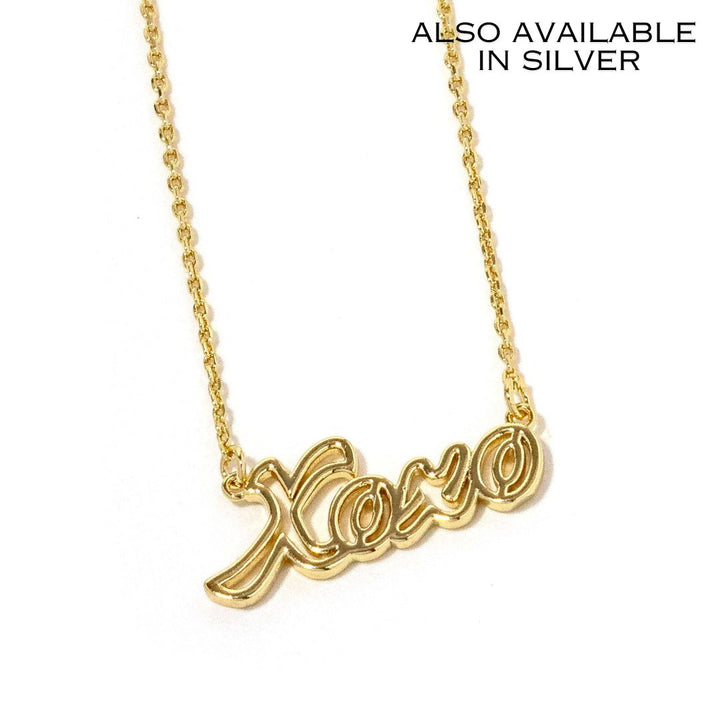 XOXO Necklace