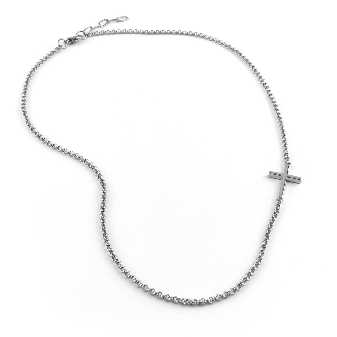 Zipporah Necklace Silver