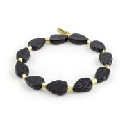 Black Leaf Bracelet