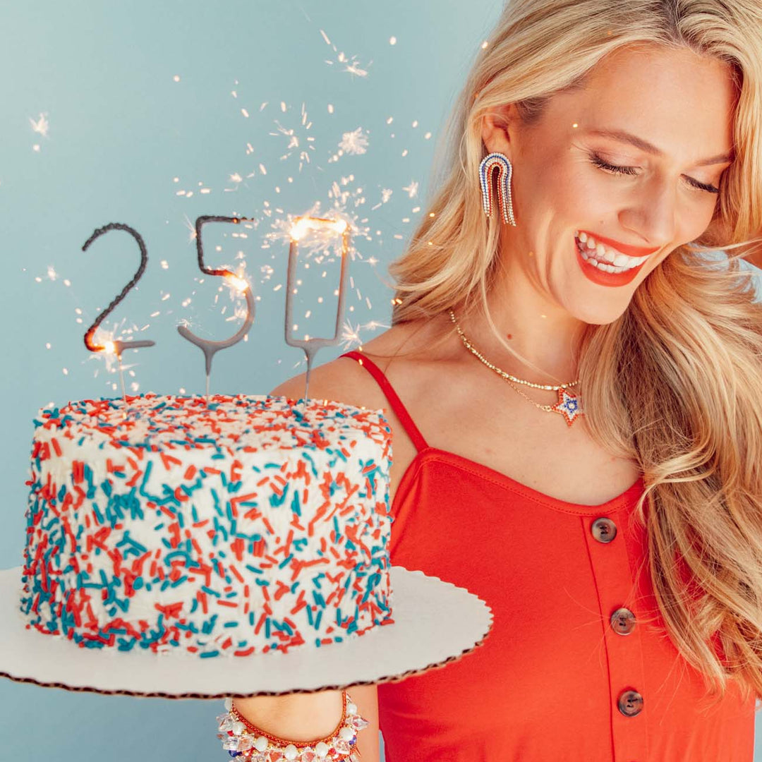 Freedom Stripe Earrings