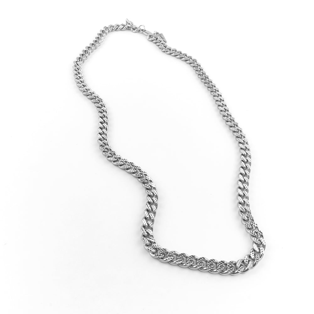 Levy Mens Necklace Silver - Erimish