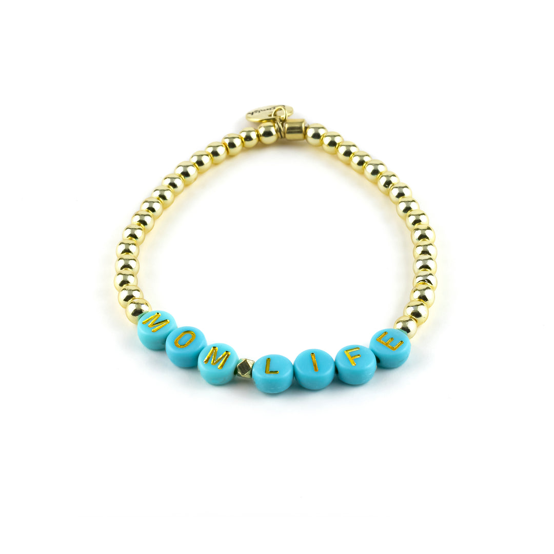 Mom Life Custom Bracelet-J - Erimish